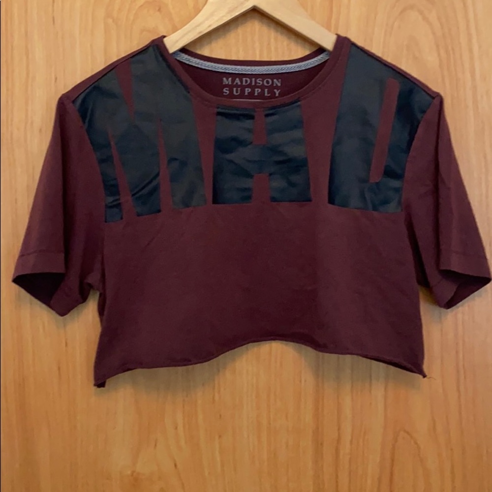 MAD crop top